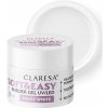 Claresa UV/LED gél na nechty Soft & Easy Builder gel MILKY WHITE 12 g