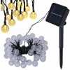 SOLÁRNA ZÁHRADNÁ GIRLANDA, SOLÁRNE LAMPY, 100 LED ŽIAROVIEK NA BALKÓN, 14 metrov