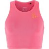 Craft PRO Hypervent Cropped 2 W 1914597 dámsky top - ružová (745000) - XL