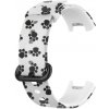 eses Silikónový remienok pre Xiaomi Redmi Watch 2 Lite - S bielo čiernou potlačou