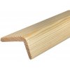 Rohová lišta z borovice 20 x 40 x 900 mm