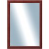 DANTIK - Zrkadlo v rámu, rozmer s rámom 50x70 cm z lišty LEDVINKA vínová (1445)