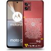 Picasee silikónový prehľadný obal pre Motorola Moto G32 - Kazma - BUĎTE TROCHU YESMANI