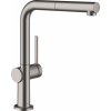 Hansgrohe Talis M54 kuchynská batéria stojánková čierna 72809340