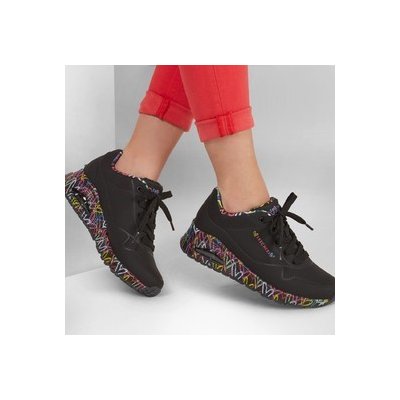 Skechers uno loving love 155506 čierna