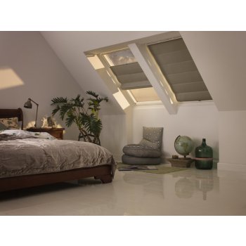 VELUX Rímske rolety na strešné okná 550x780 mm, biela