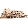 Ugears 3D puzzle Lokomotiva V-Express s vagónem 538 ks