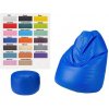 Sedacia vrece SAKO 100 cm + detský taburet ROLLER 40x25 cm - voľba farby