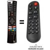 Senior Finlux TV24FHE5760 náhradný diaľkový ovládač pre seniorov