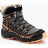 Detské trekové topánky Salomon XA Pro V8 Winter CSWP pewter/black/peach fuzz
