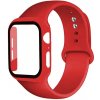 Bomba 3v1 Ochranné púzdro + Silikonový remienok pre Apple Watch Farba: Červená, Veľkosť Apple Watch: 42MM
