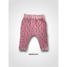 Miniloox Nohavice pre bábätká Pink leopard