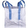 Vak BigBag TOF4, 70x70x70 cm, PP, 4 uši, biely, rovné dno, max. 800 kg