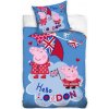 TipTrade (CZ) · Detské posteľné obliečky Prasiatko Peppa a George v Londýne - 100% bavlna - 70 x 90 cm + 140 x 200 cm