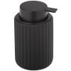 Wenko WENKO 24804100 - Dávkovač mydla BELLUNO 8x13,5 cm čierna WE0012 + záruka 3 roky zadarmo + záruka 3 roky zadarmo