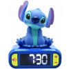 Digitálny budík s 3D nočnou lampičkou Disney Stitch a zvukovými efektmi