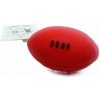HRAČKY SALAČ Loptička RUGBY - červený VINYL