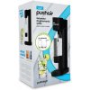 PushAir Saturátor na vodu Dafi Sifón čierny + Bombička CO2 + Fľaša 0,7