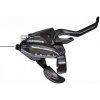 Radiace+brzdové páky Shimano STEF500 3x8 black