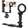 JJC Držák na lištu pro DJI Osmo Pocket 3 + MagSafe telefon pro 1/4 / HG-CS1
