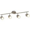 Searchlight 6604SS SAMSON stropné svietidlo GU10 4x4W 1400 lm IP44