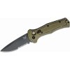 Vega Benchmade 9070SBK-1 CLAYMORE Ranger Green automatický taktický nôž 9 cm, čierna, zelená, Grivory