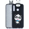 Gumený 3D kryt na Huawei P30 Lite - Blue Bow Panda