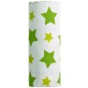 T-Tomi Bambusová osuška 100x80 zelená hviezdička