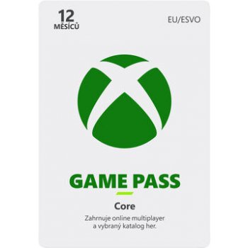 Microsoft Xbox Game Pass Core členstvo 12 mesiacov