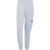 Pánske nohavice adidas, D4T KNIT PT CUF Sivá,Biela XL