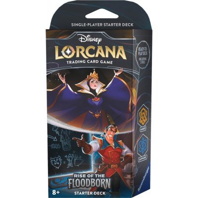 Disney Lorcana TCG: Rise of the Floodborn Starter Deck Amber/Sapphire