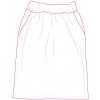 Takoy Strih PDF dámska tepláková sukňa Joelle-56-60-ST-0092-56-60
