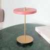 UMAGE stolová LED lampa Asteria Move, ružová/mosadz, 31 cm - 2507
