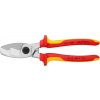 Káblové nožnice Knipex 95 16 200 do 1000 V (do priem. 20 mm)