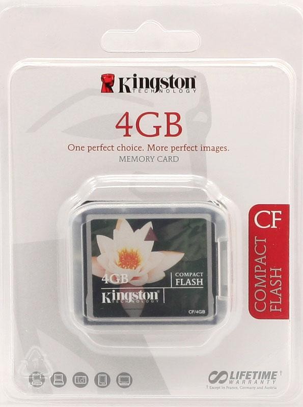 Kingston CompactFlash 4GB CF/4GB od 7,9 € - Heureka.sk