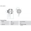 BOSCH Alternátor 0986041320