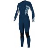 Neoprén O'Neill Wms Bahia 3/2 Back Zip Full french navy/christina floral 6 22/23 - Odosielame do 24 hodín