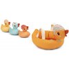 Lilliputiens - plávajúca hračka - mama kačka a kačičky