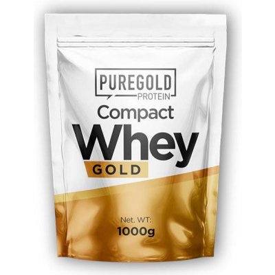 PureGold Compact Whey Protein 1000g - Vanilkový mléčný koktejl (dostupnost 5 dní)
