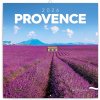 NOTIQUE Poznámkový kalendár Provence 2026, 30 x 30 cm