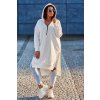 Fashionweek Mikina s vreckom s kapucňou K9301 Farba: krémová, Veľkosť: Universal