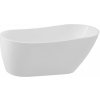 AQUALINE - TISA voľne stojaca vaňa 170x80cm, biela E1780