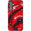 Picasee silikónový čierny obal pre Samsung Galaxy S23 FE S711B - Red black