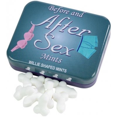 Before And After Sex Willie Shaped Mints