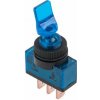 CABLETECH Prepínač páčkový ASW-14D 3pin modrý