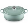 Kastról SIGNATURE 29 cm, 4,7 l, oválne, SEA SALT, liatina, Le Creuset