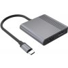 Adaptér USB‑C na HDMI a DisplayPort 4K 60 Hz, čierny