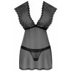 857bab1 babydoll čierna od obsessive