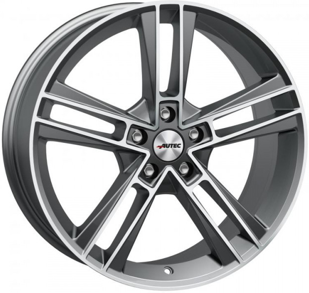 AUTEC Rias 8,5x19 5x112 ET30 titan silver matt polished