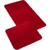 Bellatex Sada kúpeľňových predložiek Micro bordó 60 x 100 cm / 60 x 50 cm